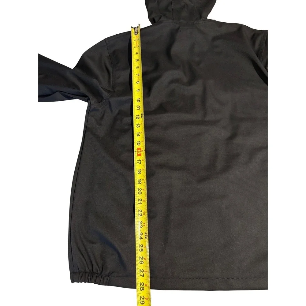 NOMAD by CRAFTFLOW Black Plaid Lined Hooded Jacket Style E THEO MN XL - Picture 12 of 14